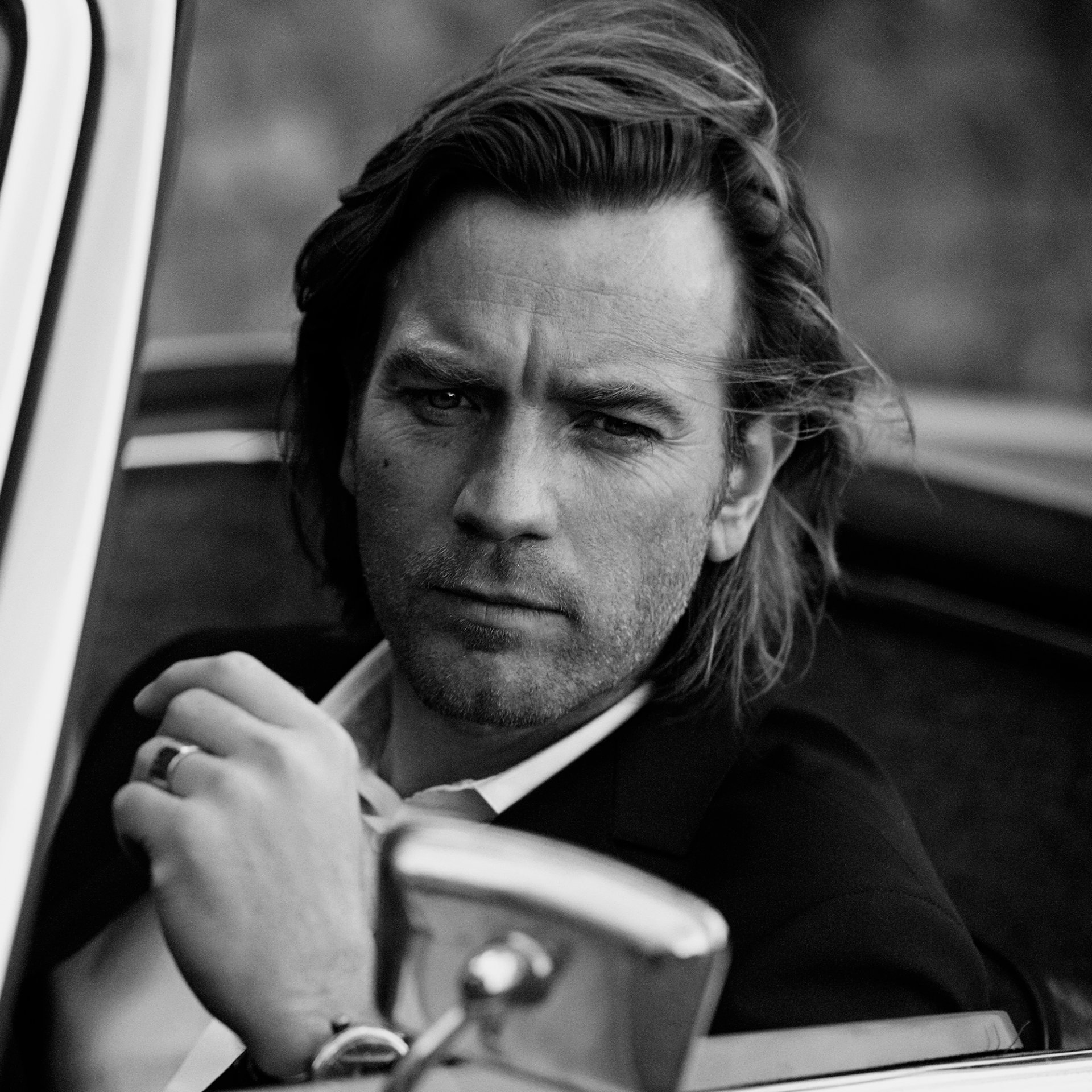 ewan mcgregor séance photo pour la compagnie iwc schaffhausen