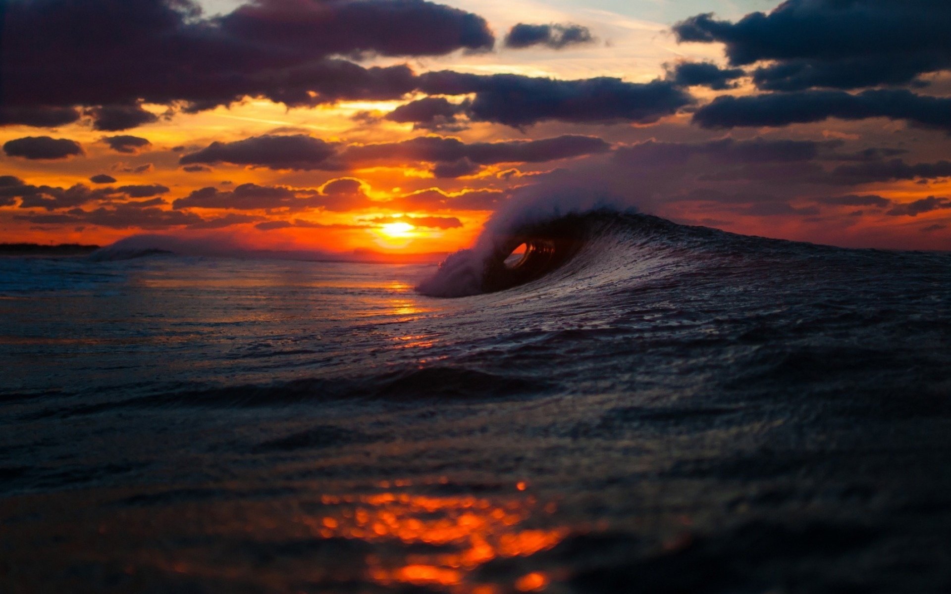 super foto fotógrafo ola océano puesta de sol cielo sol