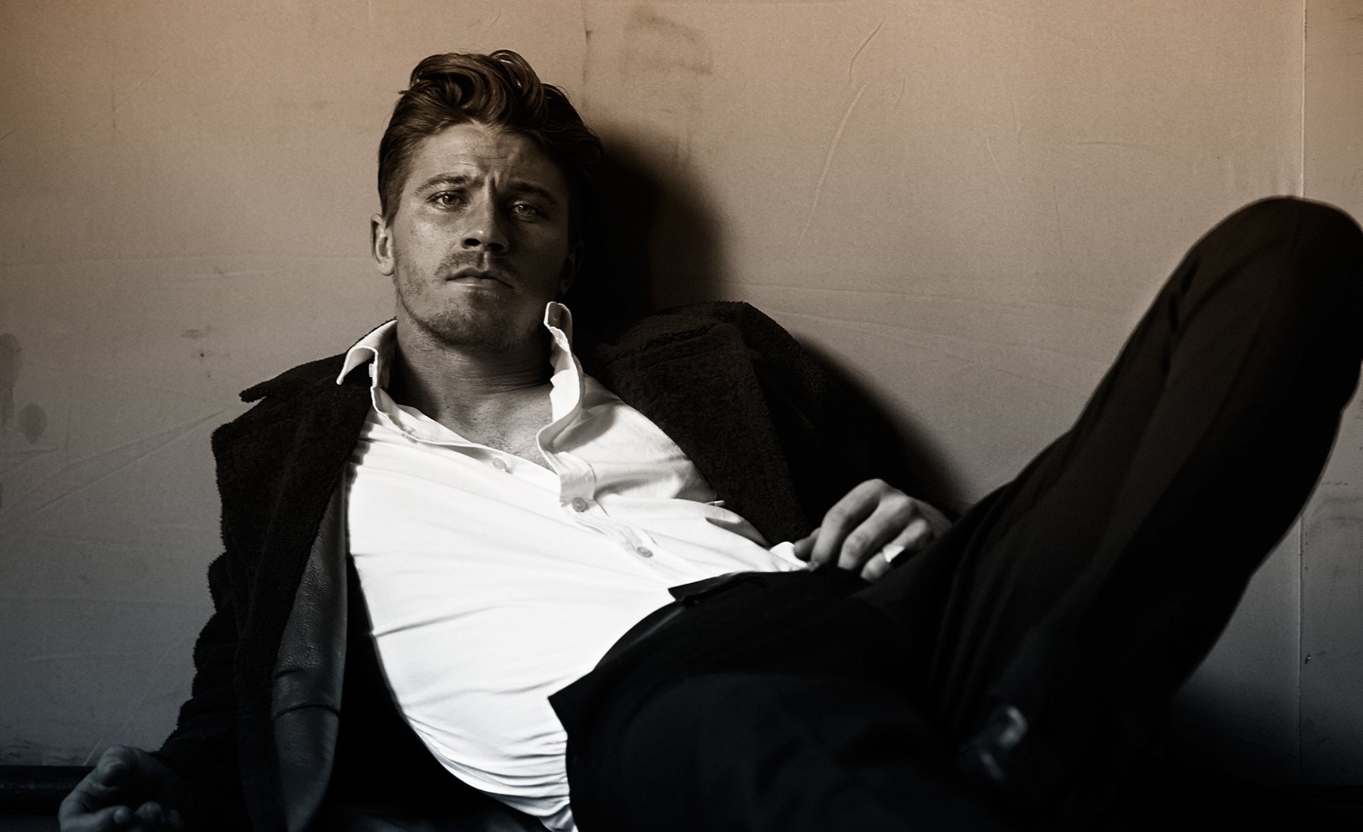 garrett hedlund servizio fotografico flaunt