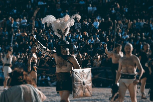 Arena de gladiadores en Roma