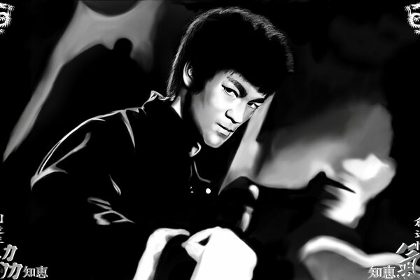 Kampfkunstlegende bruce lee