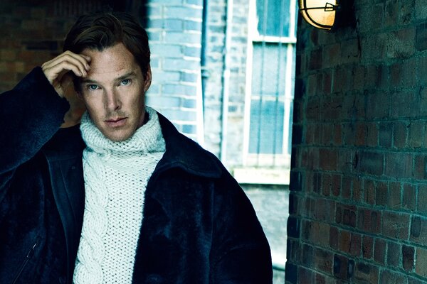 Sesión de fotos de Benedict Cumberbatch para la revista Elle
