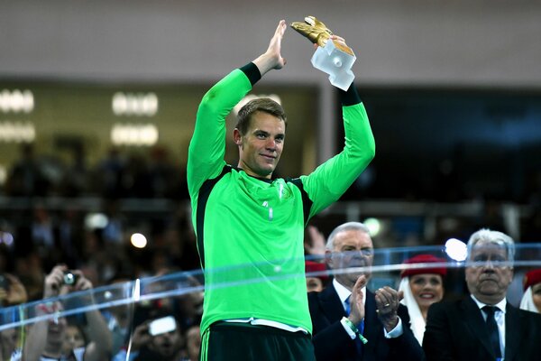 Best goalkeeper Manuel Neuer