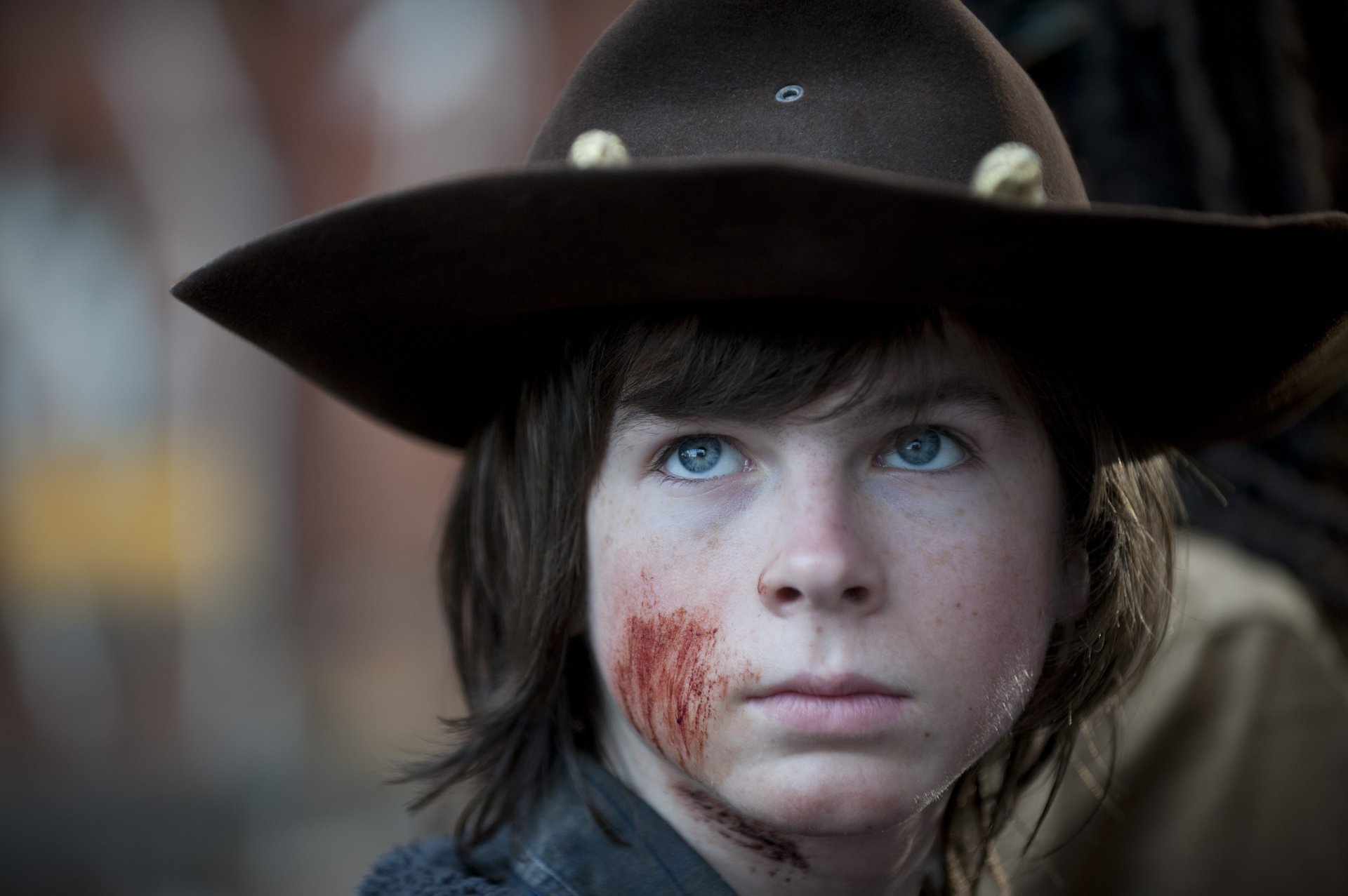 chandler riggs retrato the walking dead