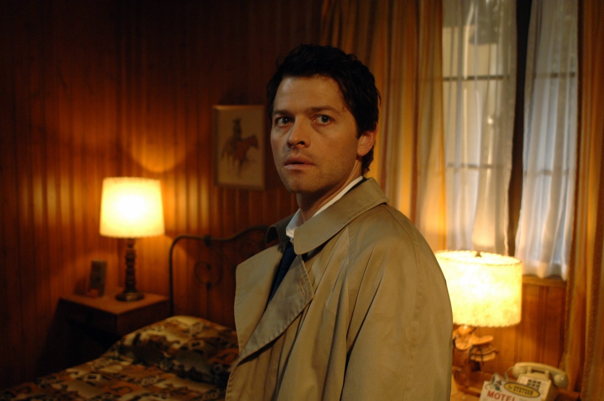 misha collins castiel actor cas black supernatural