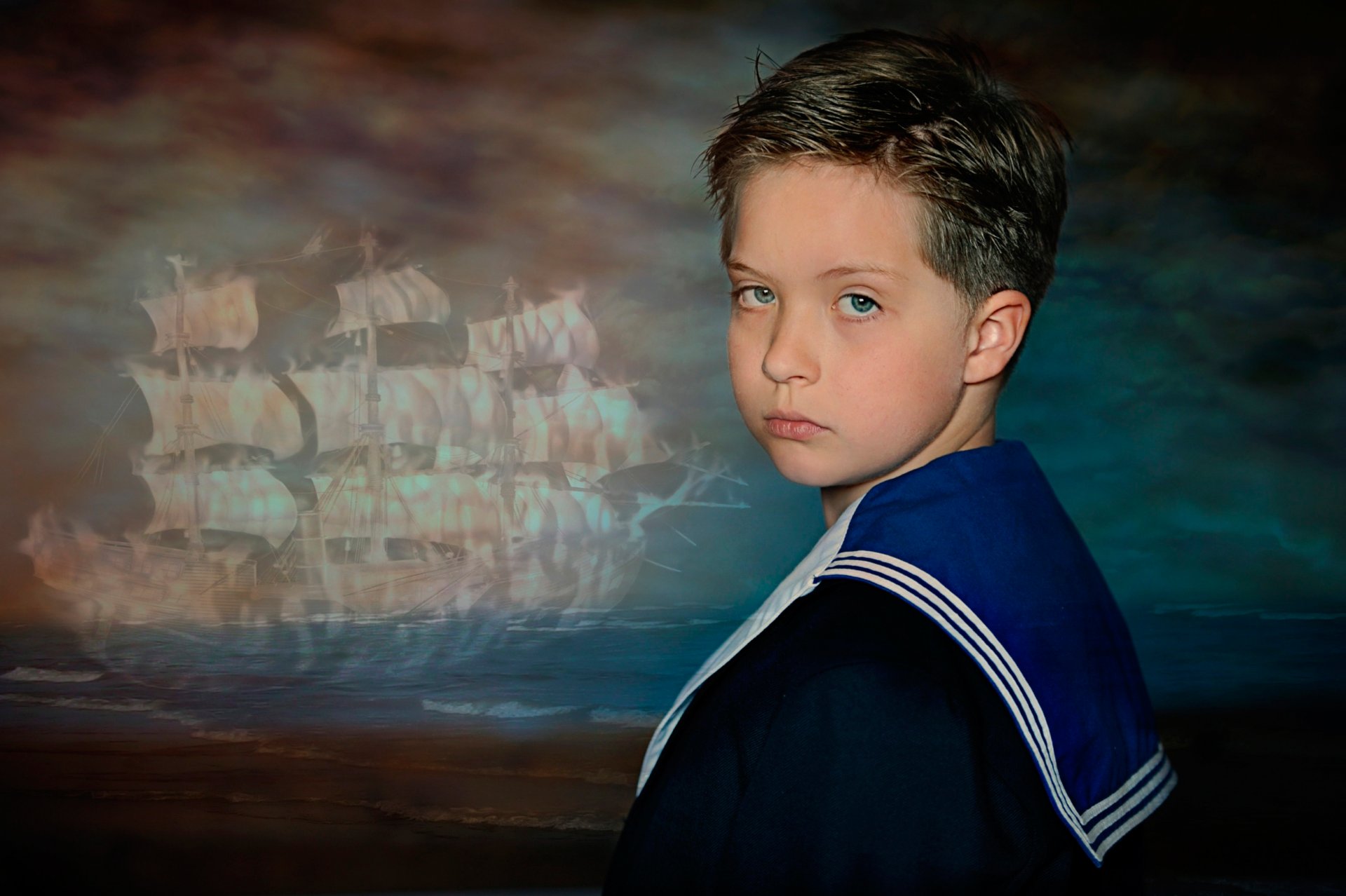 a young sailor boys dreams of the sea jack sailboat