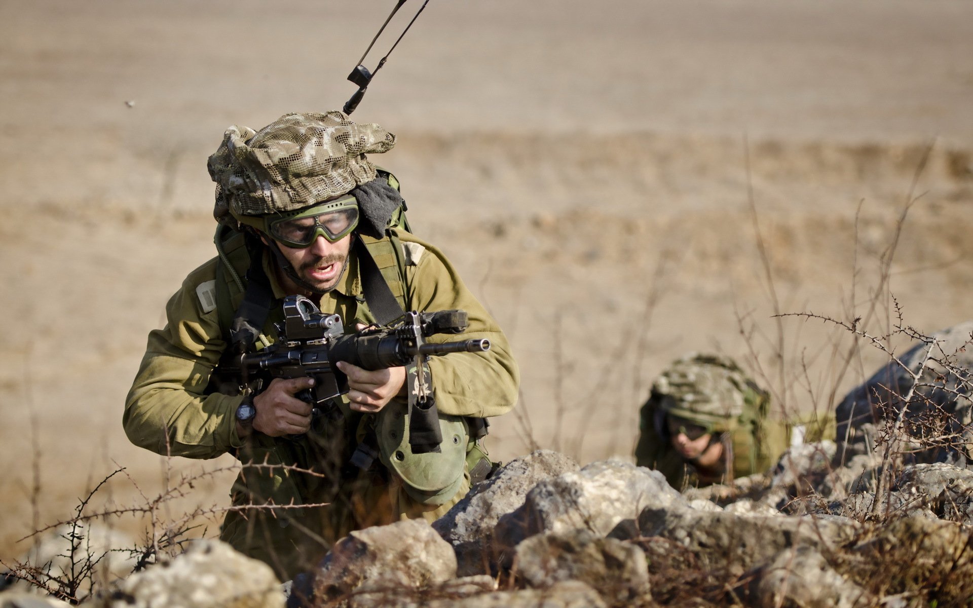 israel verteidigungskräfte soldaten waffen