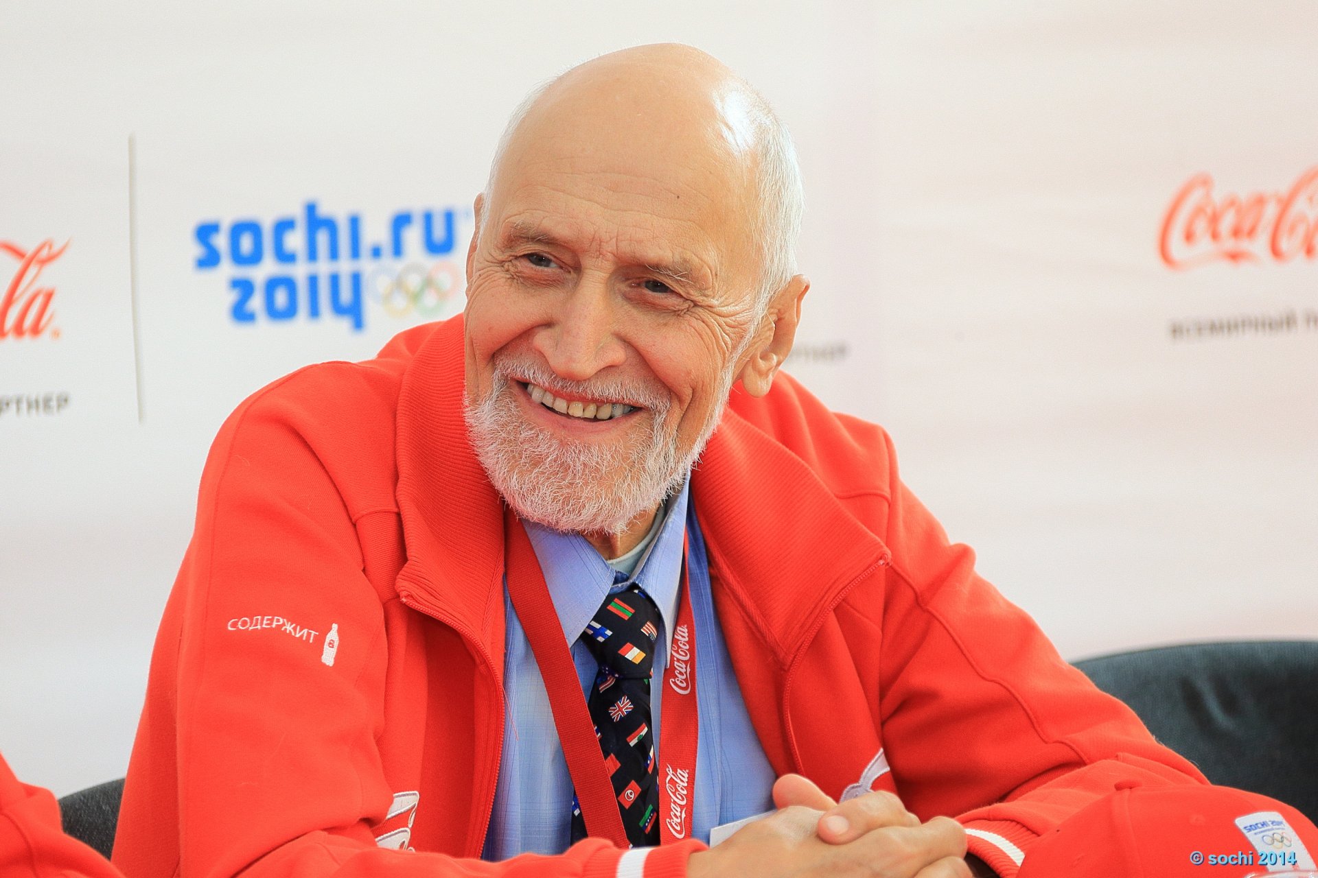 nikolaï drozdov zoologiste journée de la mer noire 2013 homme sourire