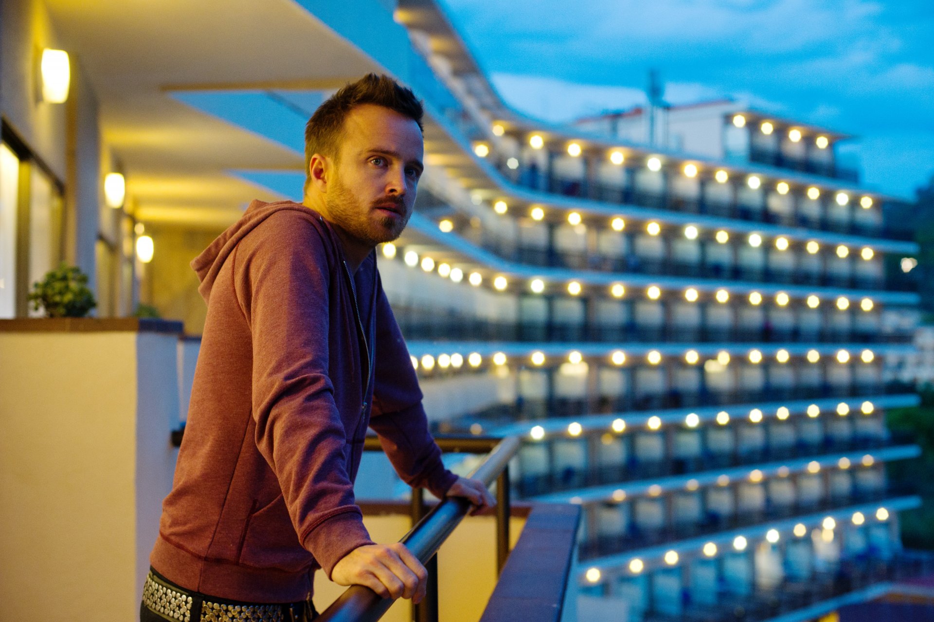 aaron paul film a long way down long fall