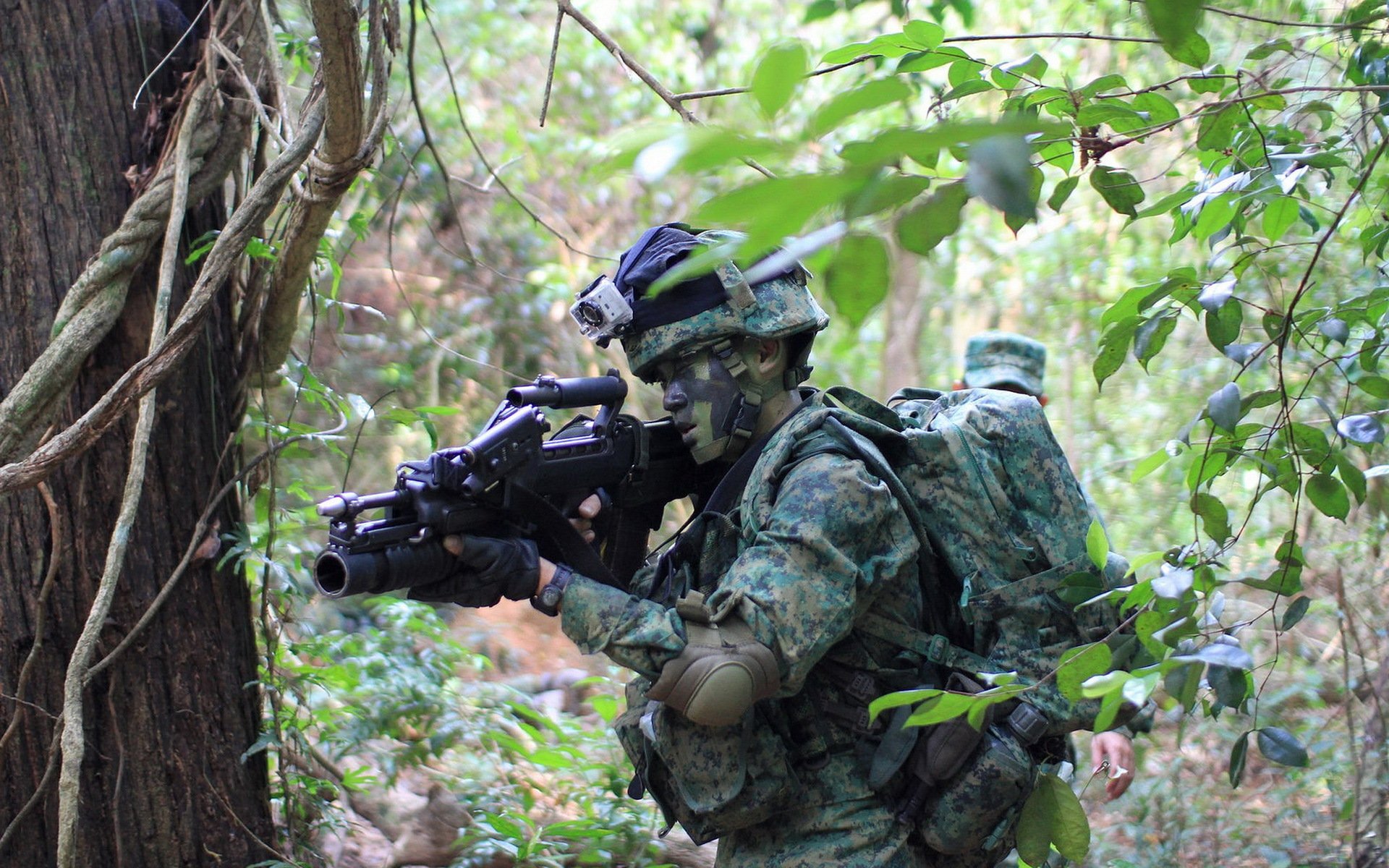 soldat arme armée de singapour