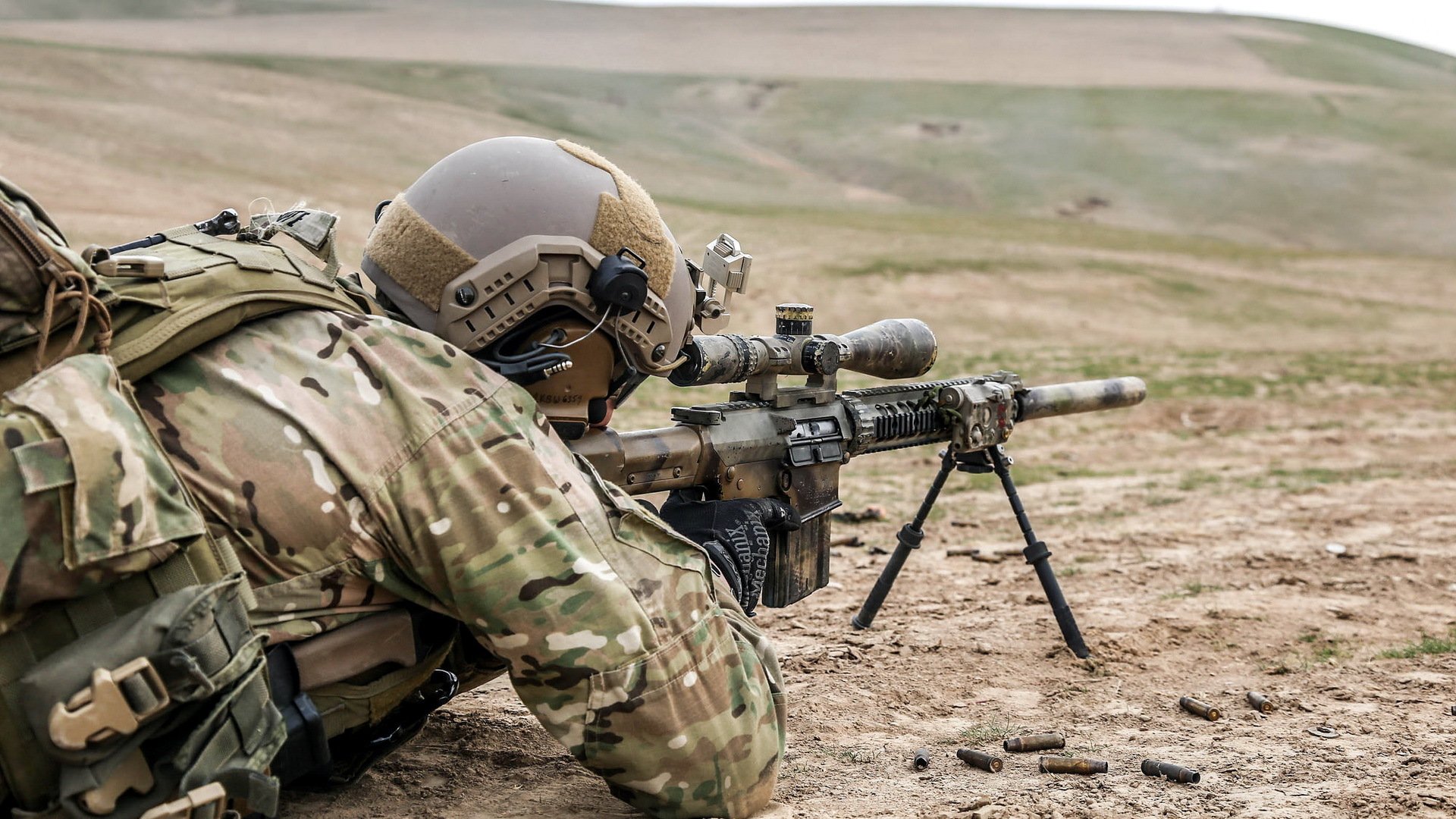 United States SPEC OPS SR-25 sniper rifle