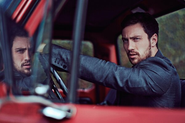 Foto-Shooting von Aaron Taylor-Johnson im März 2014