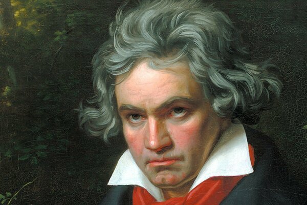 Der große Komponist ludwig van Beethoven