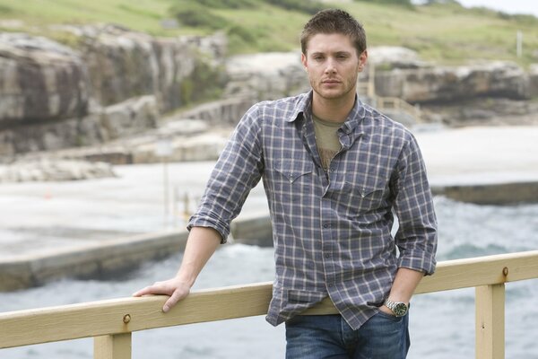 El actor Jensen Ackles de la serie Supernatural