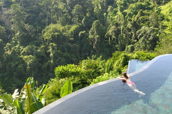 Bali, Resort, piscine-un rêve qui doit se réaliser