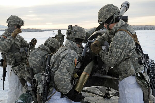 US Army Alaska, exercice d hiver