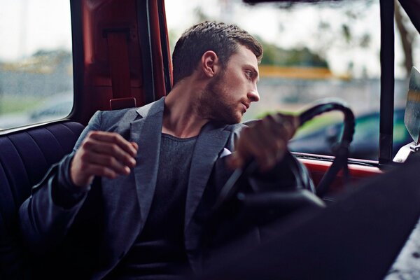 Aaron Taylor-Johnson photo shoot in March 2014