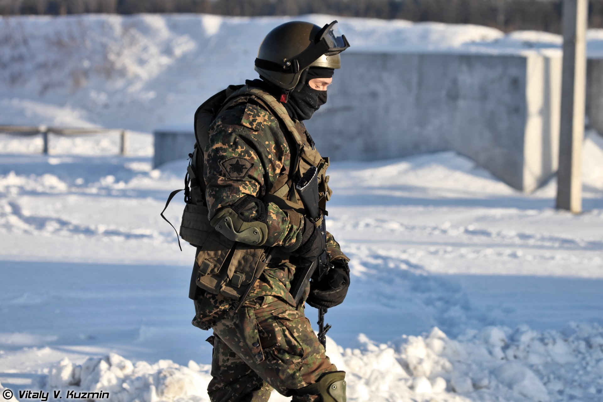 commando bb ministry of interior russian federation snow ak fighter men