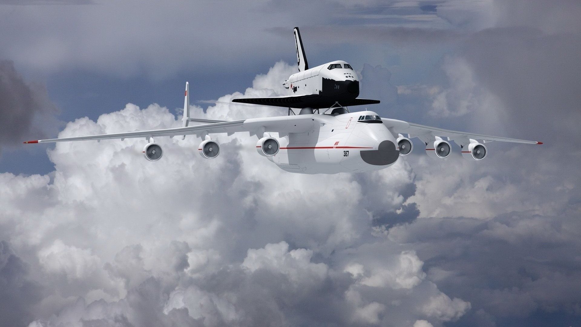 mriya buran the sky