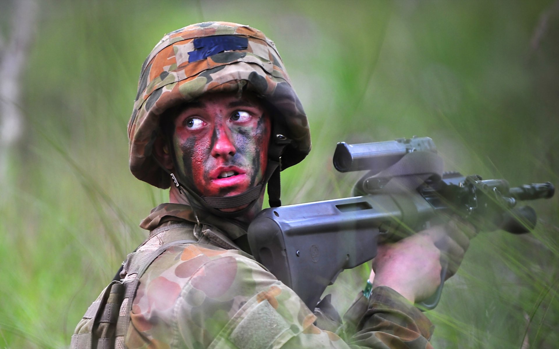 soldado arma fondo