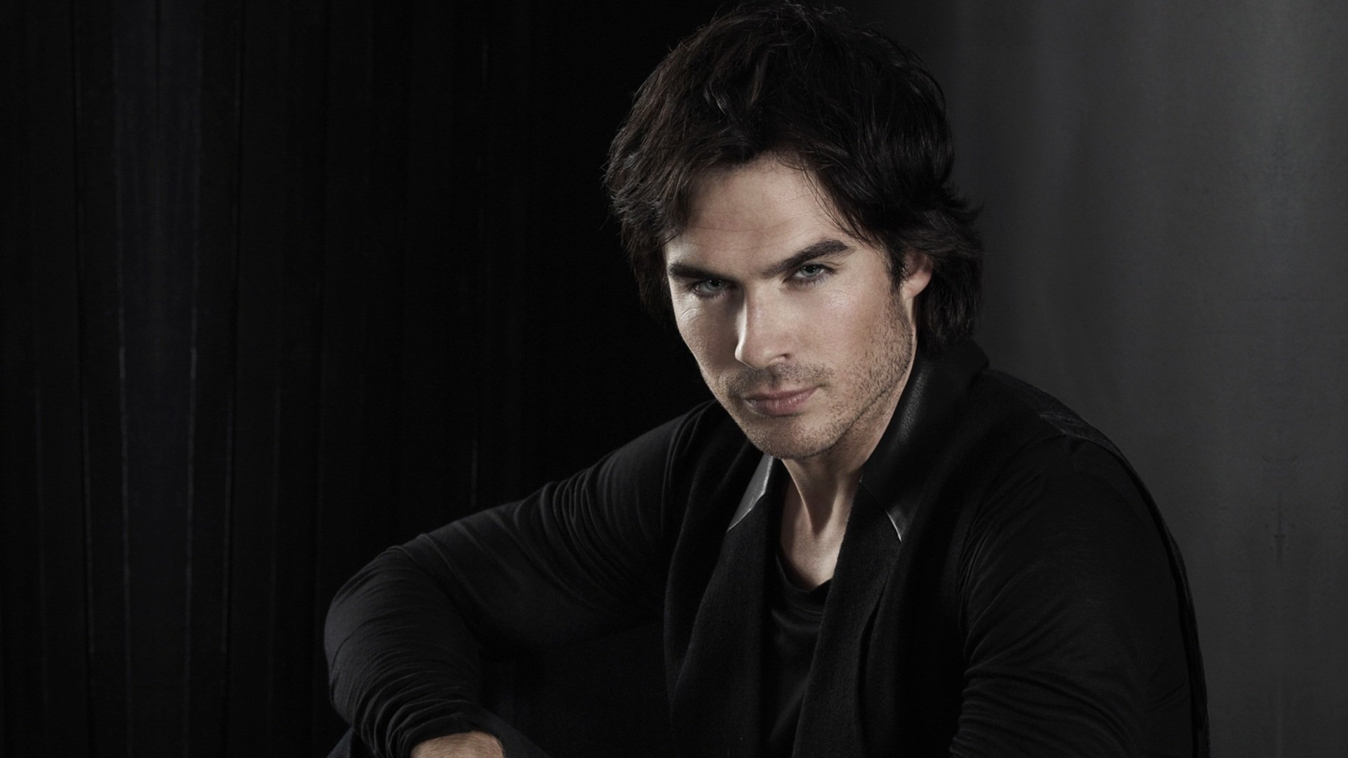 ian somerhalder ian somerhalder faccia sguardo scuro sfondo the vampire diaries serie tv attore