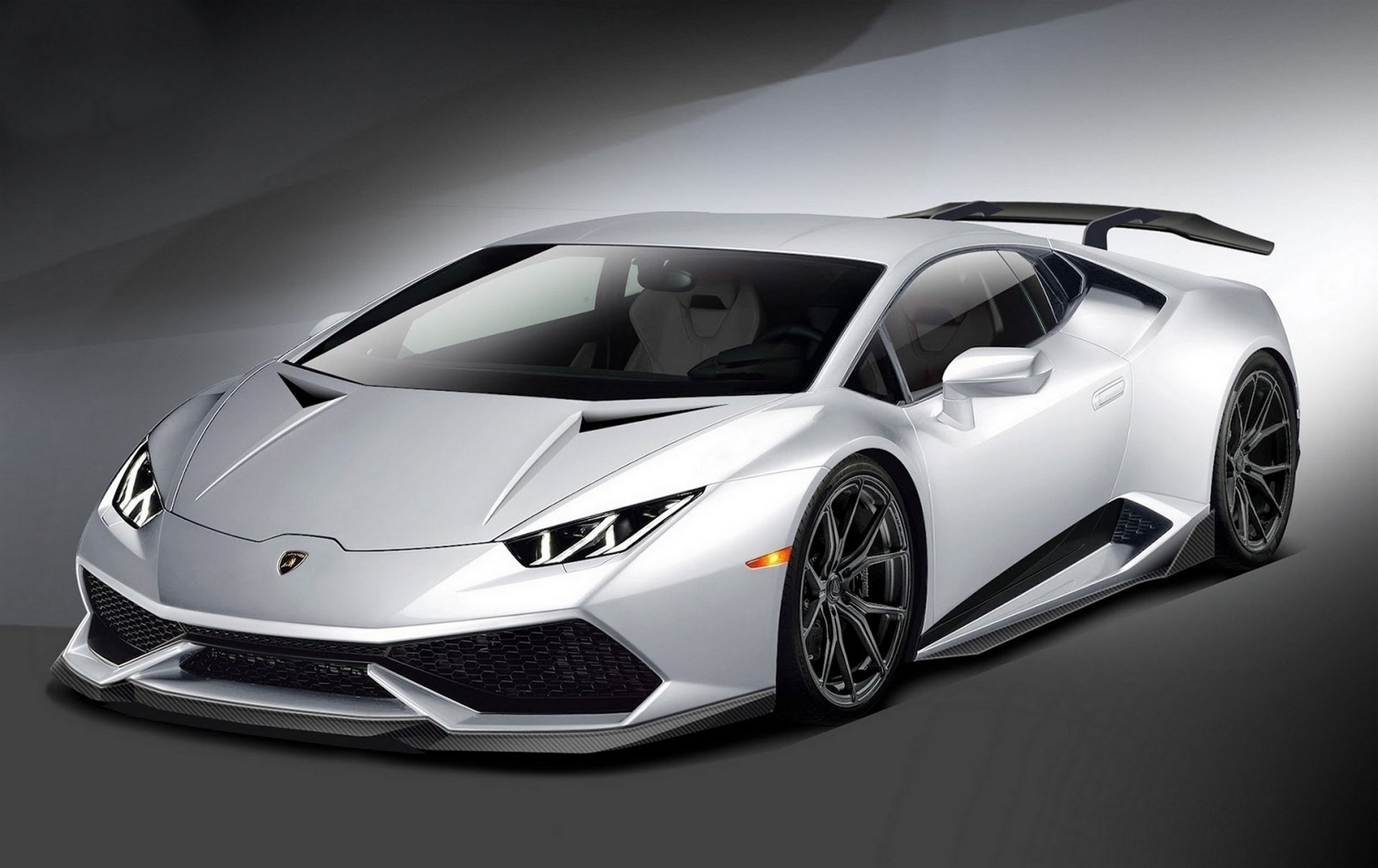 lamborghini huracan ciemnoszary