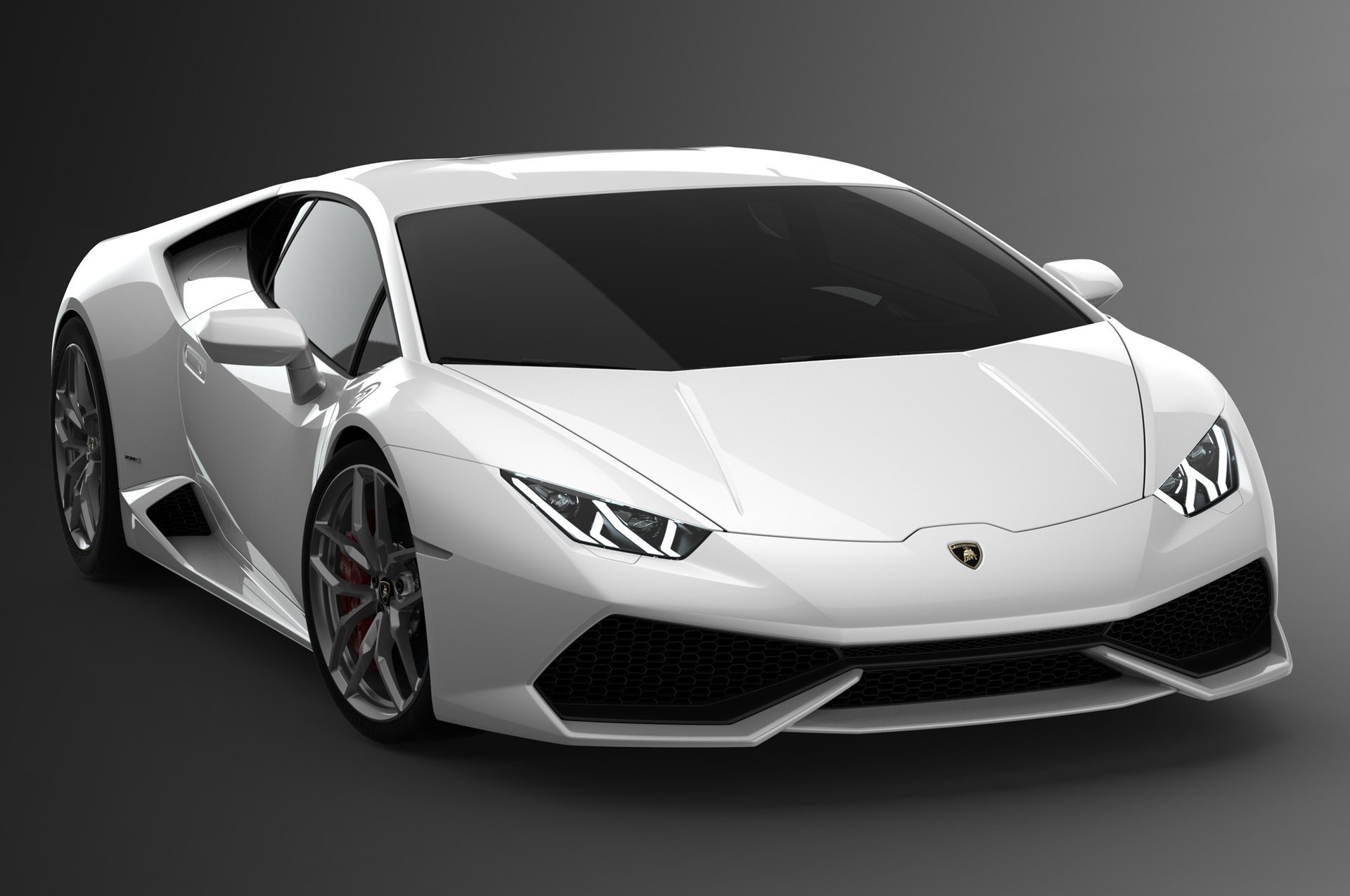 lamborghini huracan темно-серый