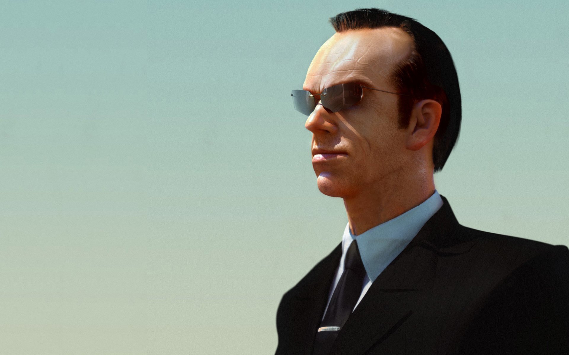 hugo weaving agent smith matrix lunettes costume