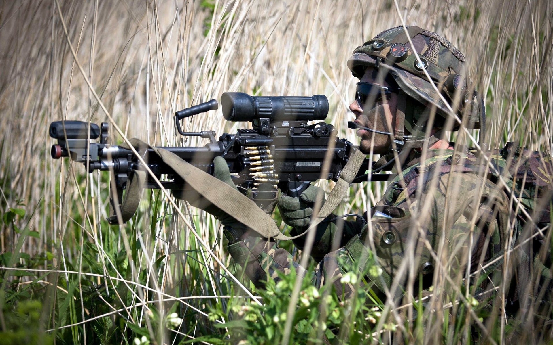 niederländische königliche armee soldat waffe