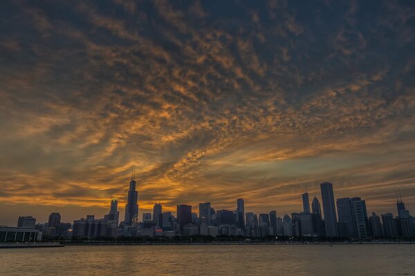 Strange clouds hung over the city