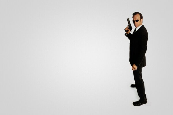 Agent Smith from the movie The Matrix 