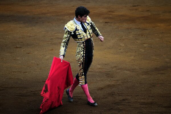 Torero en Orense en España