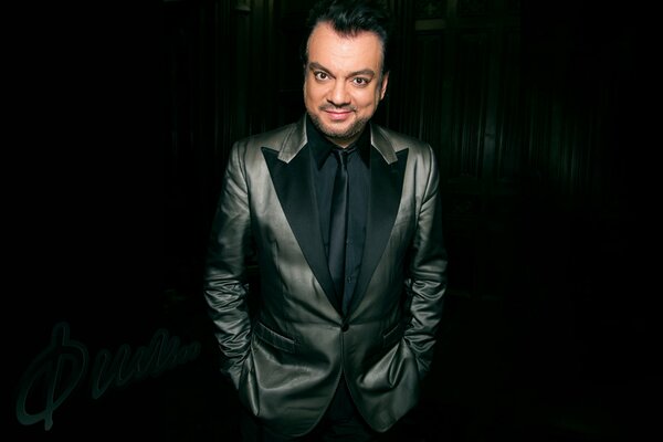 Philip Kirkorov in a suit