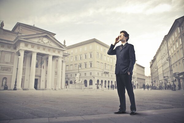 Vacanze Romane dell uomo d affari