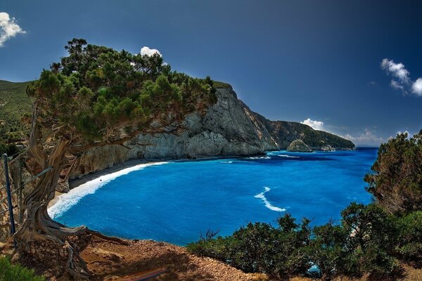 Beautiful landscape in Greece