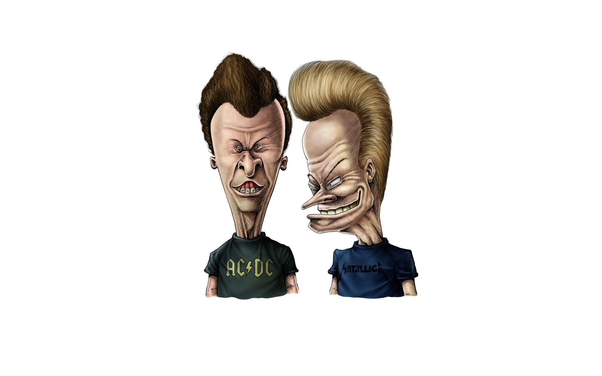 beavis and butthead toothy art