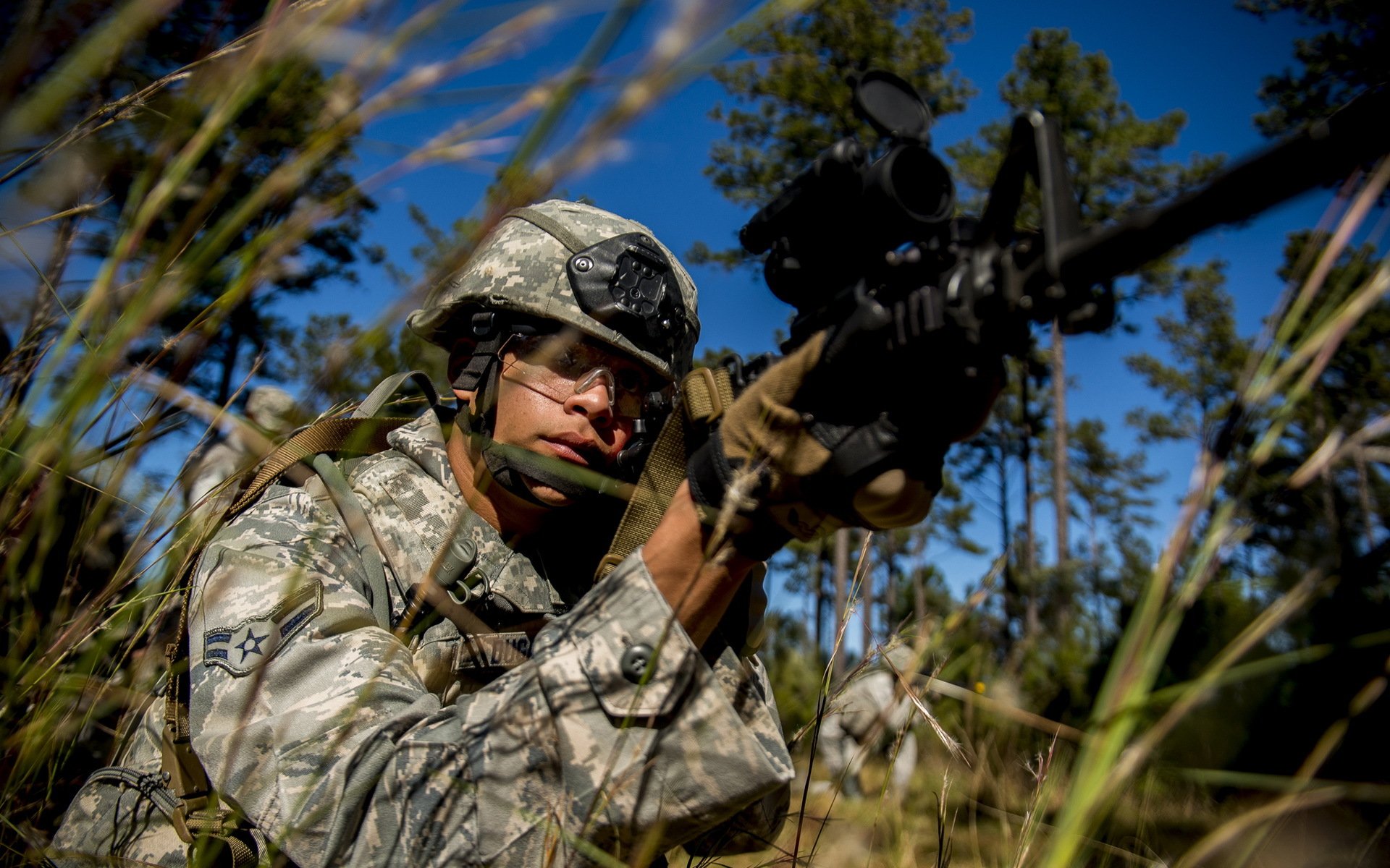 soldado arma fondo