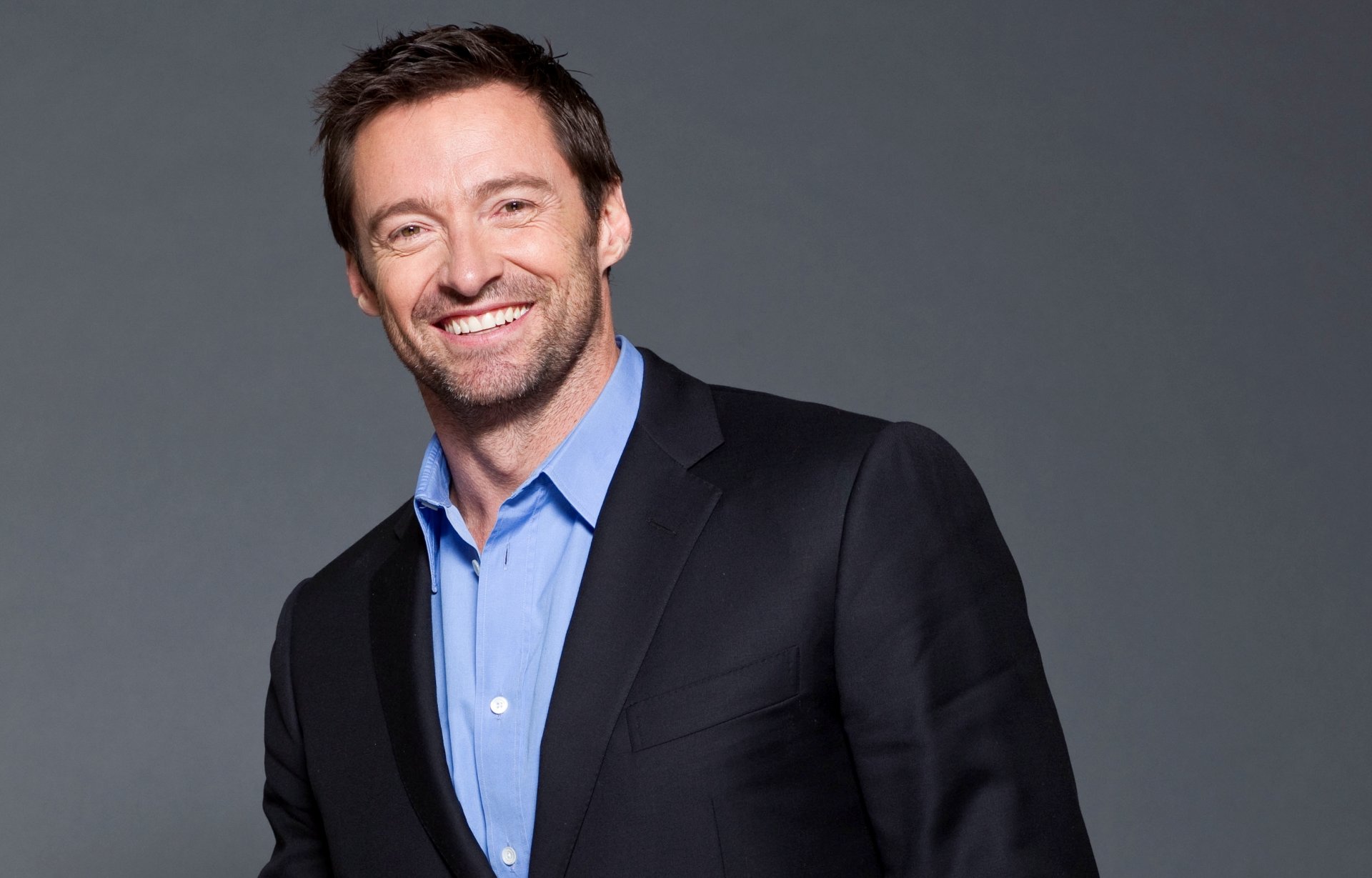 homme acteur hugh jackman costume