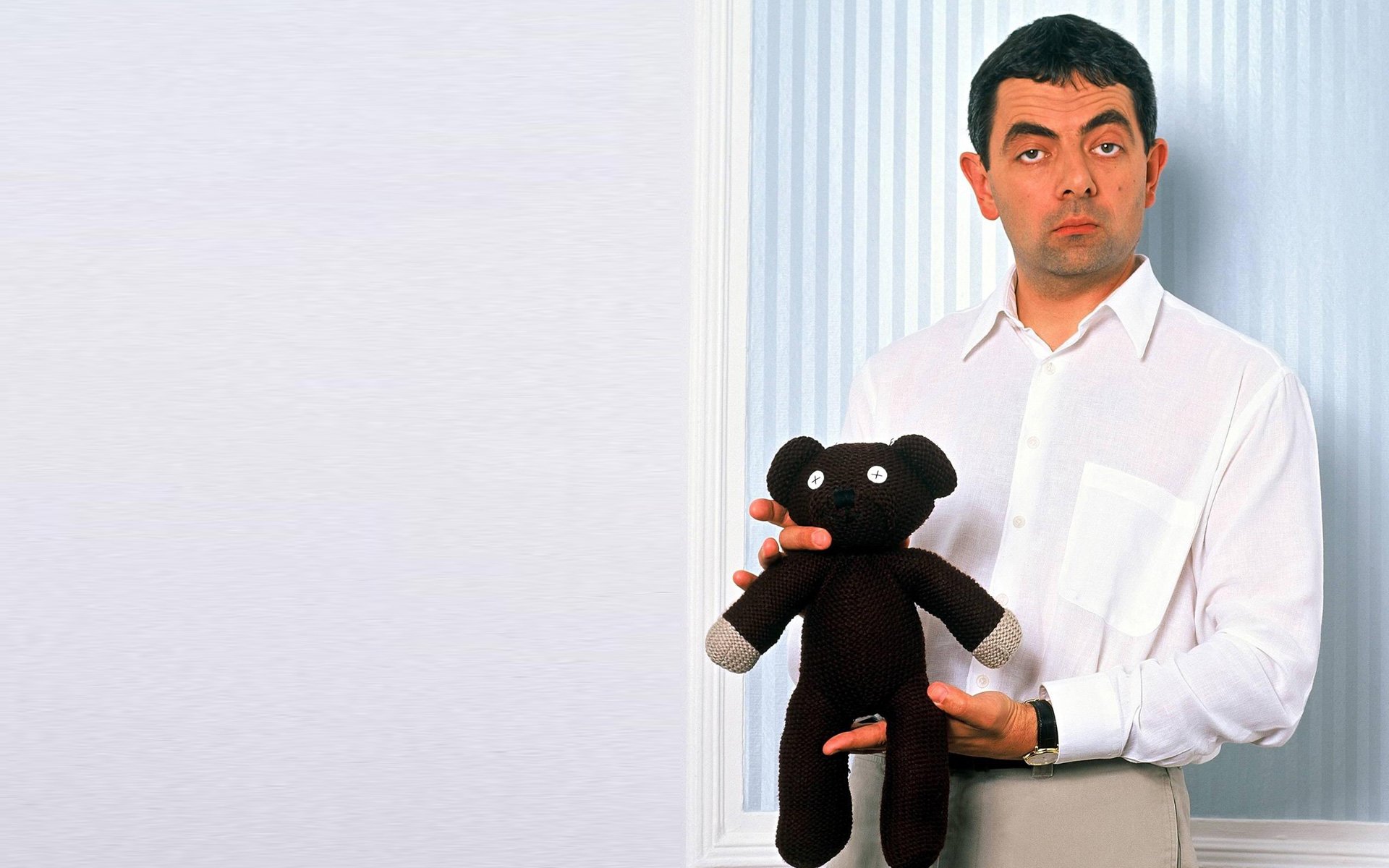 m. bean rowan atkinson ours en peluche teddy