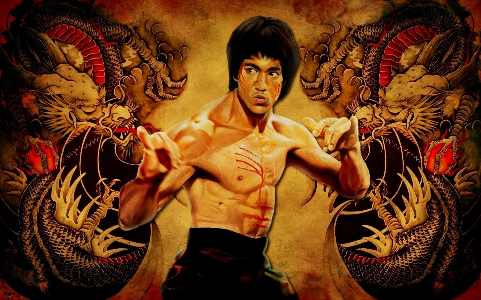 bruce lee karate draghi leggenda