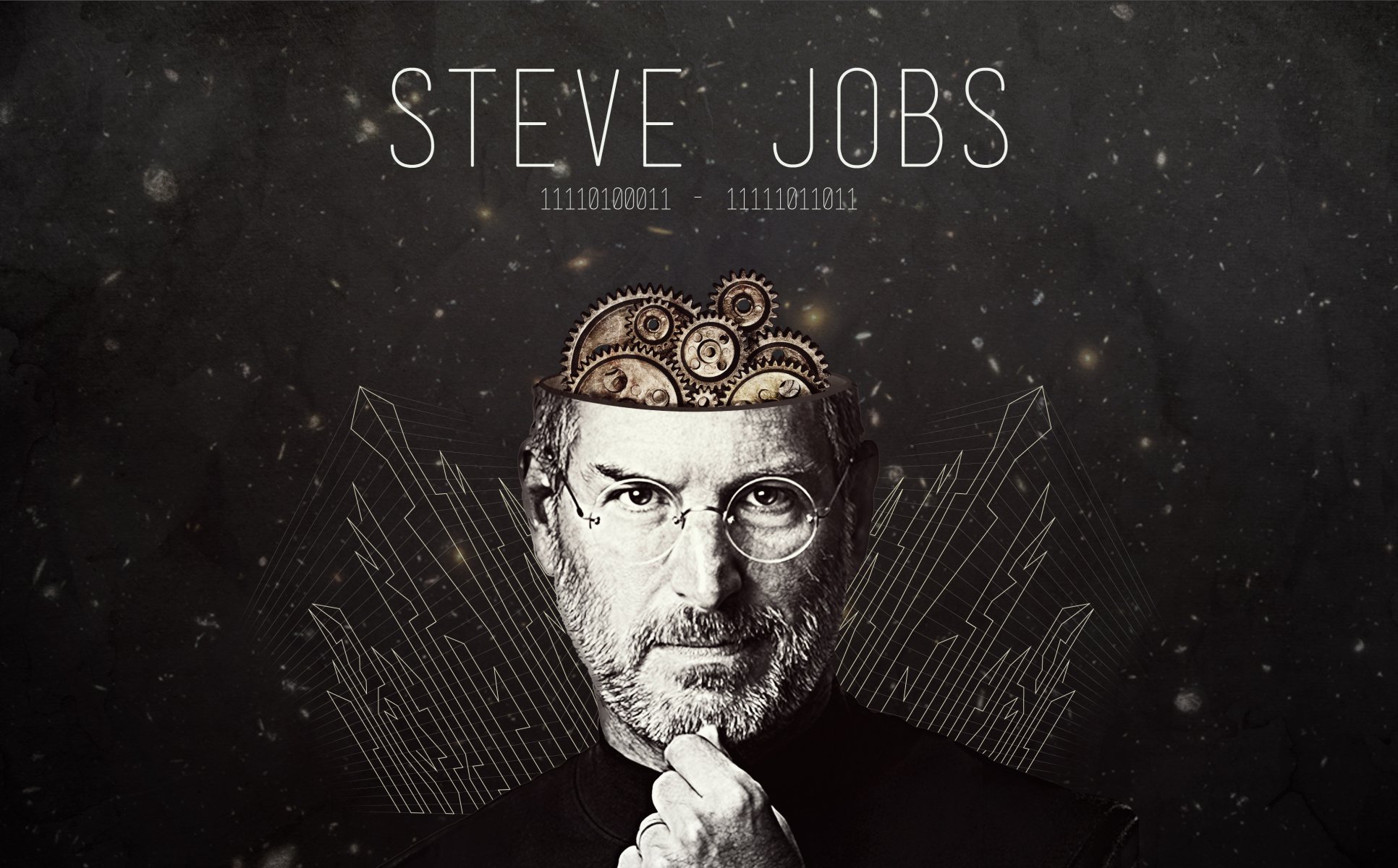 teve jobs steven paul jobs great people genius innovator inventor head mechanisms years of his life computer language apple pixar mac iphone ipod ipad itunes 1955-2011