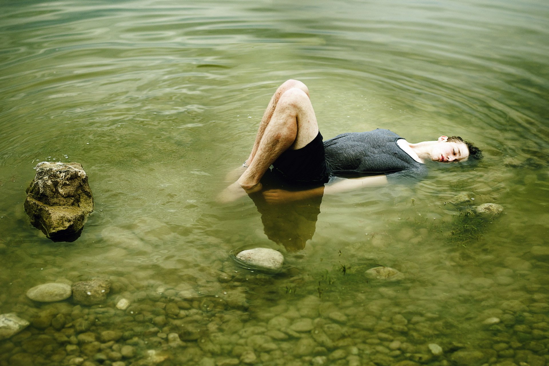 guy water sports meditation hangover pose addict drunk men background handsome feet