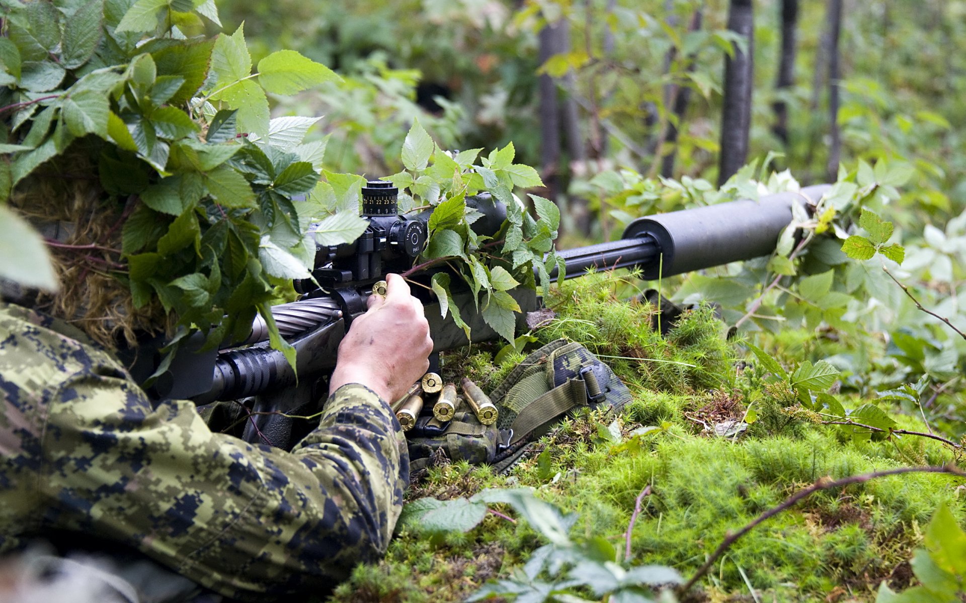 50 rifle de francotirador soldado arma