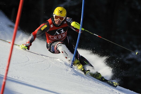 Skifahren ist ein sehr traumatischer Sport