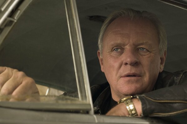 Anthony Hopkins en la película el indio más rápido