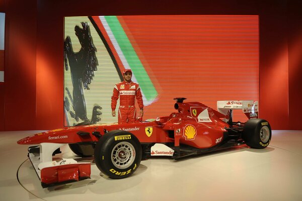 Formula 1 driver Felipe Massa and Ferrari