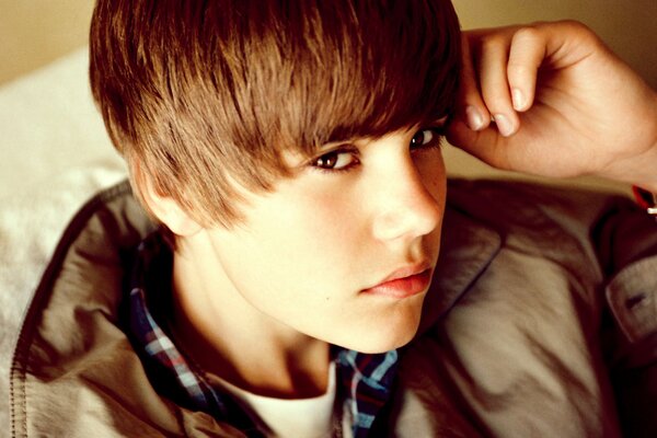 Der junge kanadische Popsänger und Komponist Justin Bieber