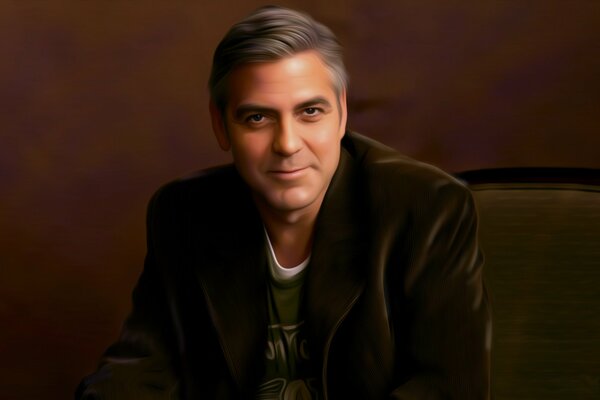 George Clooney ist ein großer ausländischer Schauspieler