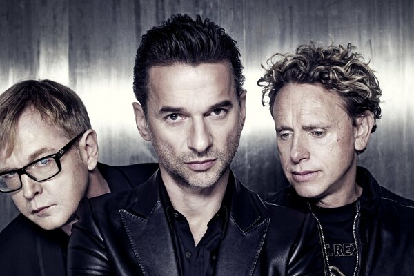 Personnes groupe musiciens Depeche mode