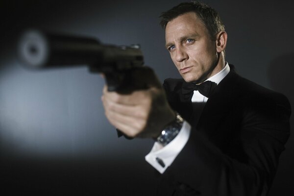 Schauspieler Daniel Craig als 007 James Bond Agent